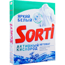 Стиральный порошок 350 г "Sorti" автомат, Активный кислород