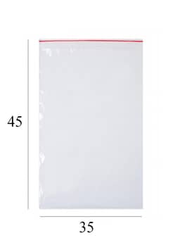 Грипперы 35*45 см Красная полоса 40 мкм AVIORA (100 шт.упак)