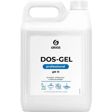 Универсальный чистящий гель 5,3 кг DOS GEL GRASS