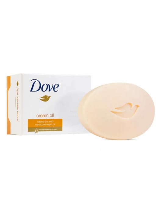 Крем-мыло кусковое 100 г "Dove", Драгоценные масла