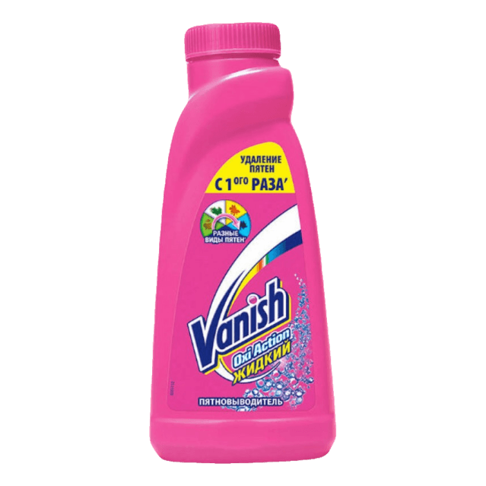 Пятновыводитель 450 мл "VANISH" OXI Gold Action, Красный