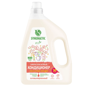 Кондиционер-ополаскиватель для белья 1,5 л SYNERGETIC Магическая орхидея