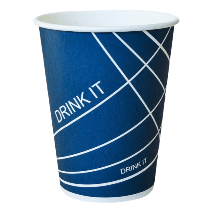Стакан бумажный 250 мл "Drink It" D-80 мм