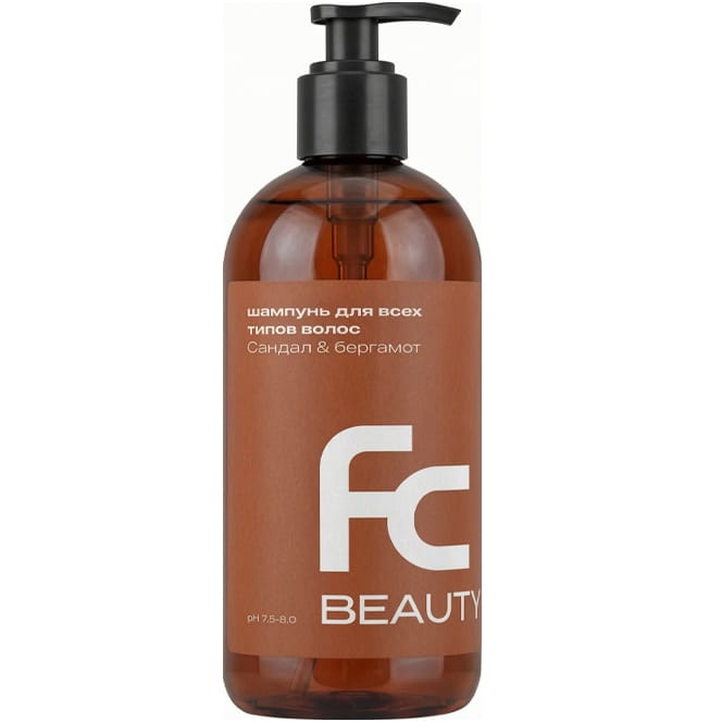 Шампунь 500 мл FOREST beauty, Сандал и бергамот