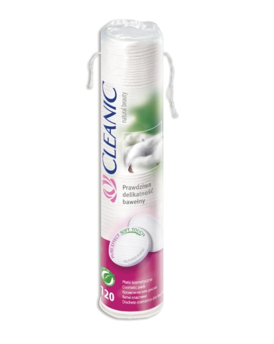 Ватные диски "Cleanic" Pure Effect (120 шт.упак) Ватные диски "Cleanic" Pure Effect (120 шт.упак)